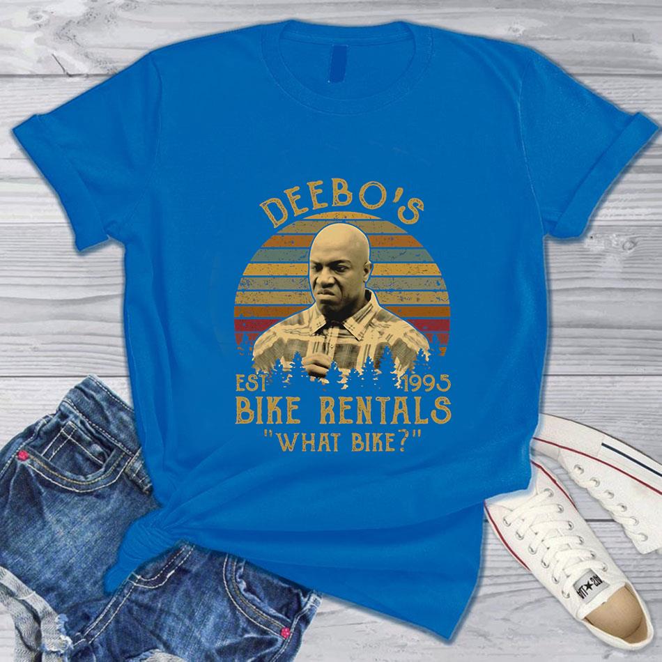 deebo bike rental t shirt