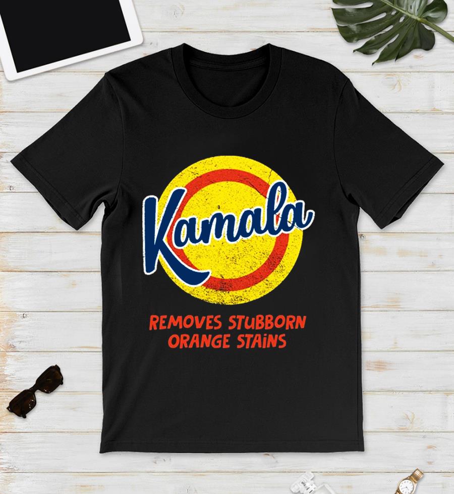 Kamala Harris 2020 remove stubborn orange stain not Trump t-s unisex
