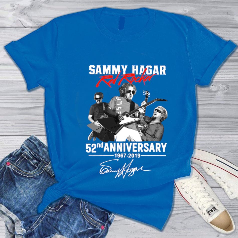 Sammy hagar red hot sale rocker t shirt