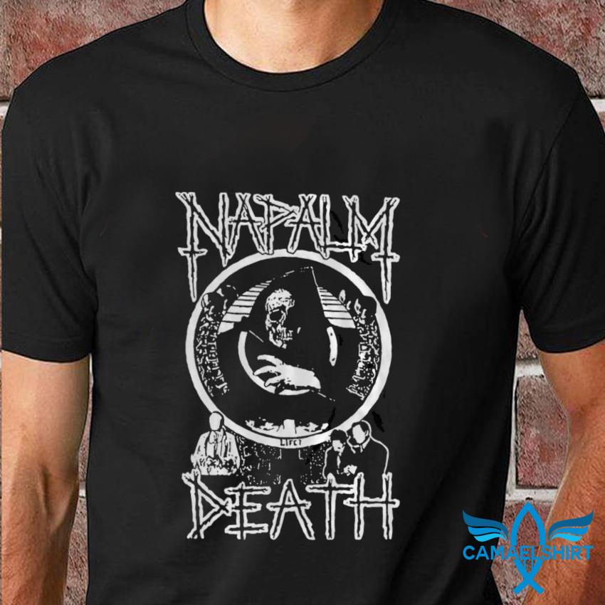 Napalm Death Live Corruption unisex t-shirt - Camaelshirt Trending