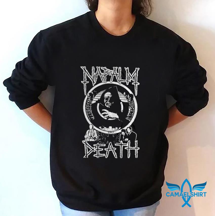 NAPALM DEATH ロン Tシャツ　Life?　size XL NAPALM DEATH ロン Tシャツ Life? size XL Napalm Death