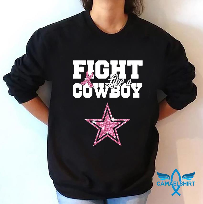 Fight like a Cowboys breast cancer shirt - Kingteeshop