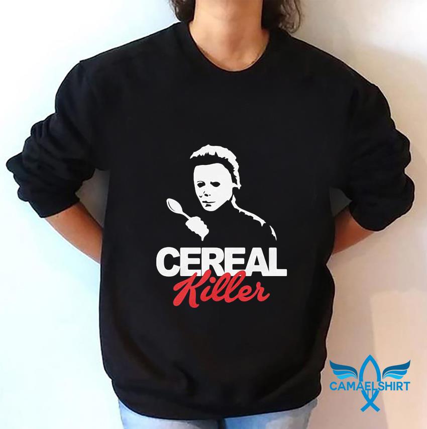 Michael Myers Cereal Killer Adult Crewneck Sweatshirt