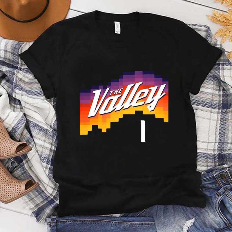 Devin Booker Phoenix Suns Legendary Company We Are The Valley Style T-Shirt  - REVER LAVIE