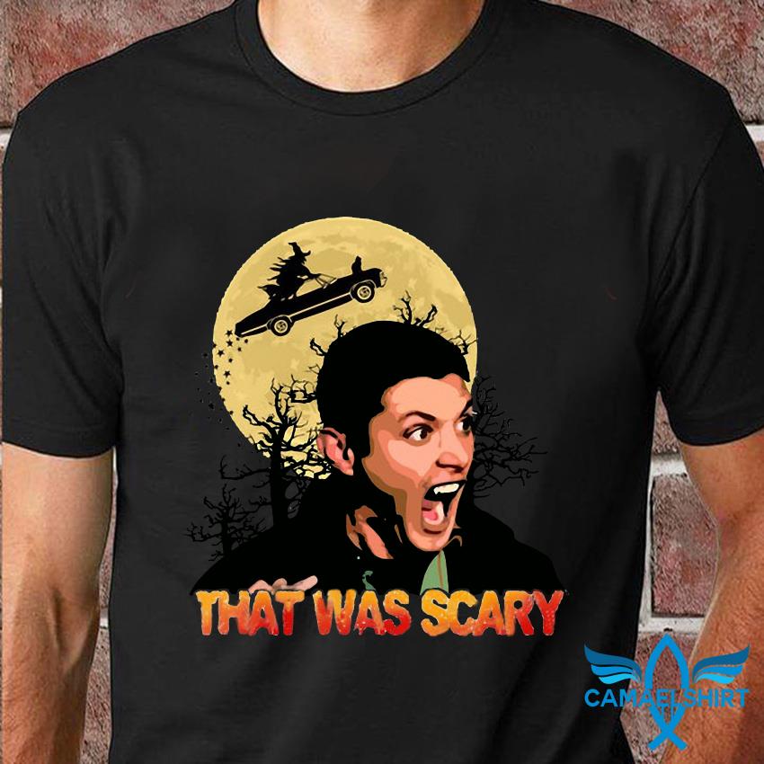 antenne periode Waterfront Jensen Ackles that was scary Halloween t-shirt - Camaelshirt Trending Tees