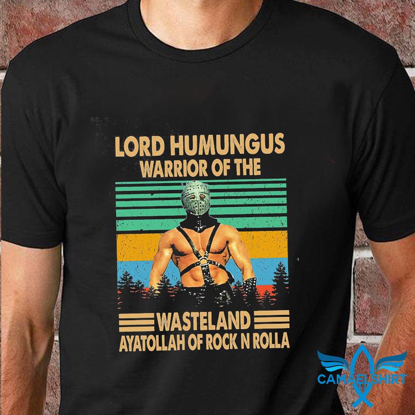 Lord humungus warrior of the wasteland vintage t-shirt