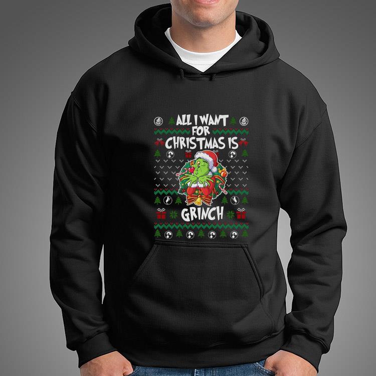 All I Want For Christmas Is You Washington Capitals Ugly Christmas Sweater  Ls Hoodie - Q-Finder Trending Design T Shirt