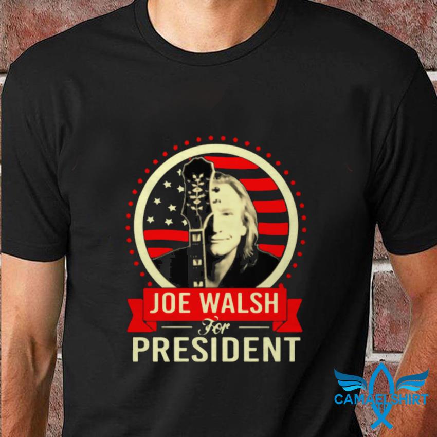 JOE WALSH FOR PRESIDENT Tシャツ Joe Walsh for president unisex t-shirt - Camaelshirt
