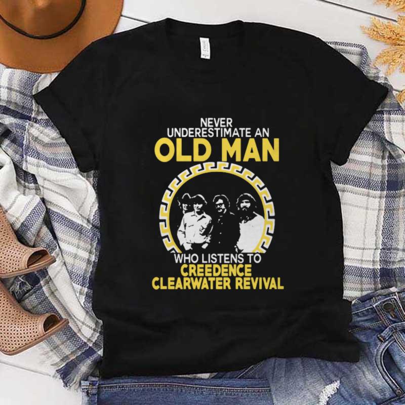 Never Underestimate An Old Man Who Listen To Eagles T-shirt - Shibtee  Clothing