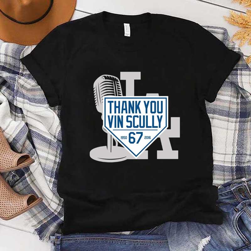 Thank You Vin Scully 67 T-Shirt -  Thank You