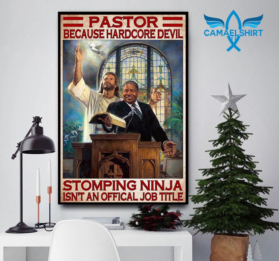 pastor because devil stomping ninja