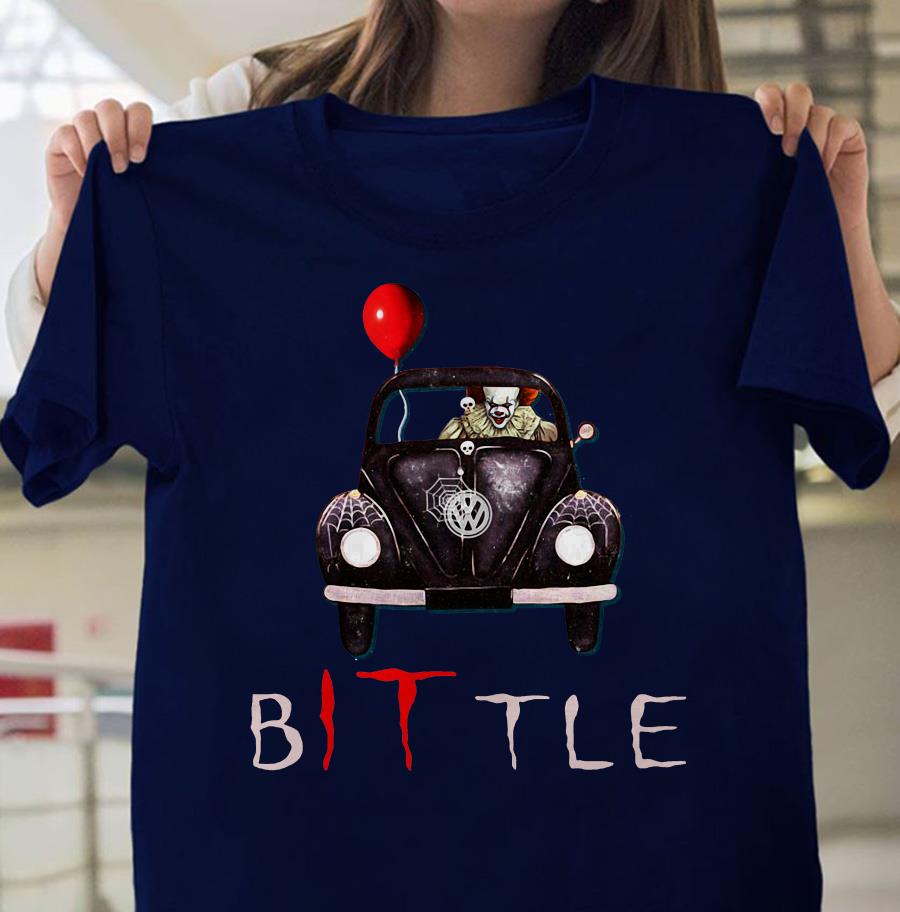 Pennywise driving Bittle car Halloween shirt