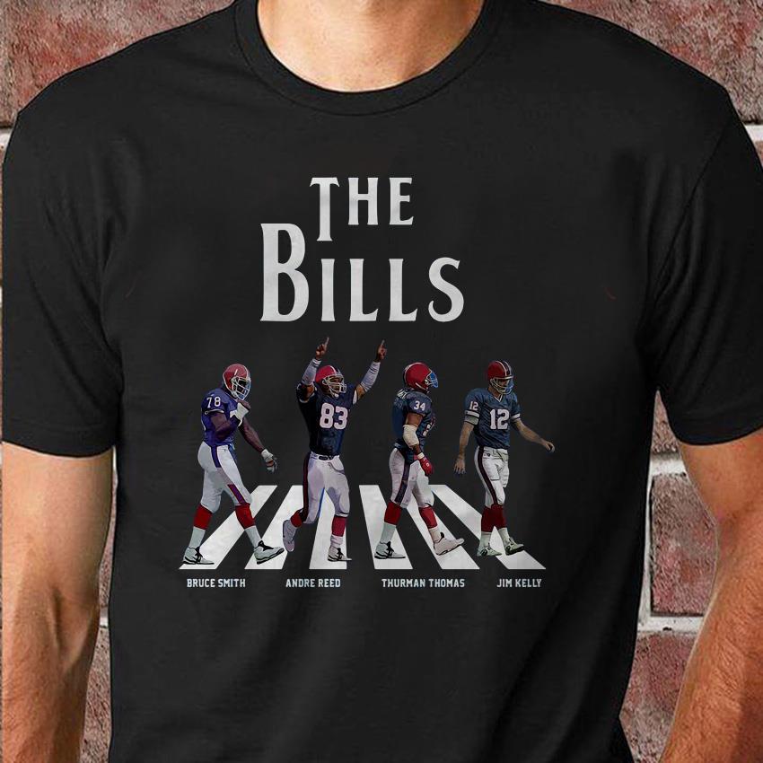 buffalo bills abbey road shirt