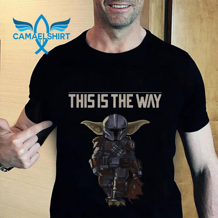 Cute Baby Yoda The Mandalorian This Is The Way Shirt - Thefirsttees