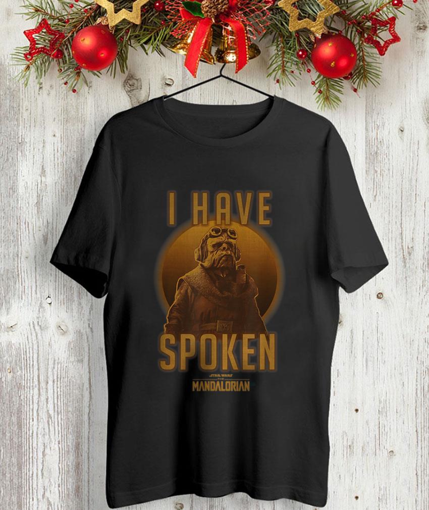 i have spoken shirt