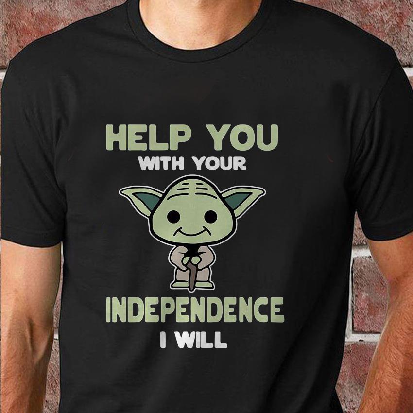 Star Wars Yoda Santa Langarmshirt - Merry You Will Be Weihnachts Shirt