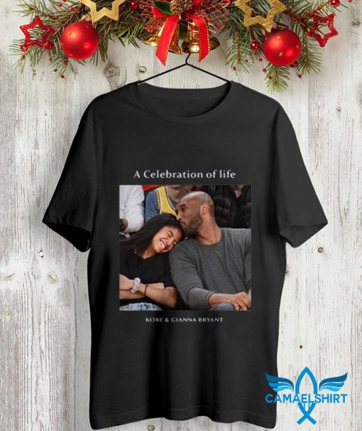A Celebration of life Kobe and Gigi in memories t-shirt