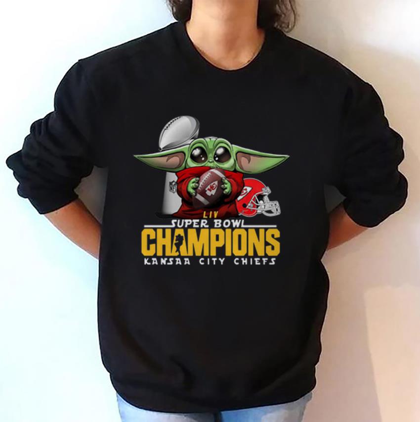 Baby Yoda Super Bowl Champion Kansas City Chiefs Shirt - High-Quality  Printed Brand