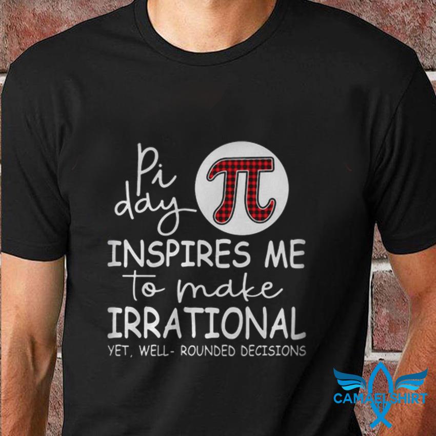 18x18 Funny Math Shirts and Gifts Funny Symbol Math Fact Quote-International Pi Day 2021 Throw Pillow Multicolor
