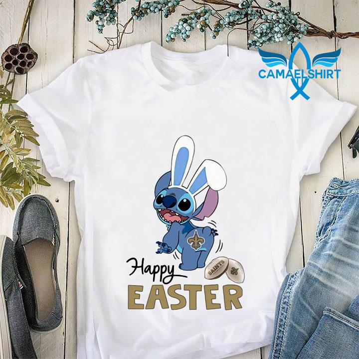 Bunny Stitch Chicago Bears happy Easter t-shirt