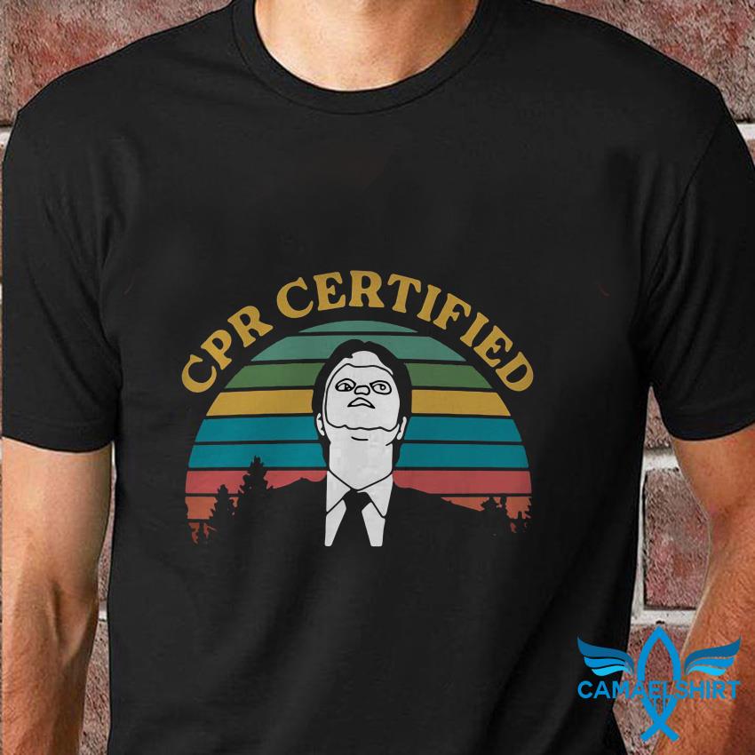 dwight schrute cpr shirt