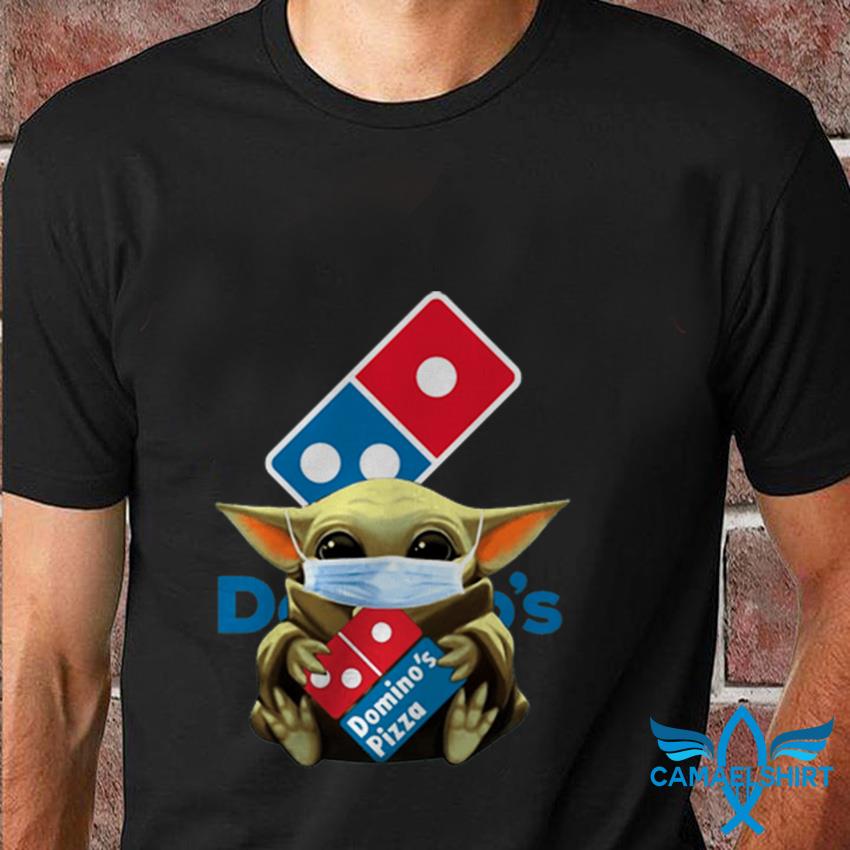 3XL NEW Rare Star Wars Baby Yoda hug Domino's Pizza T-shirt Size S 