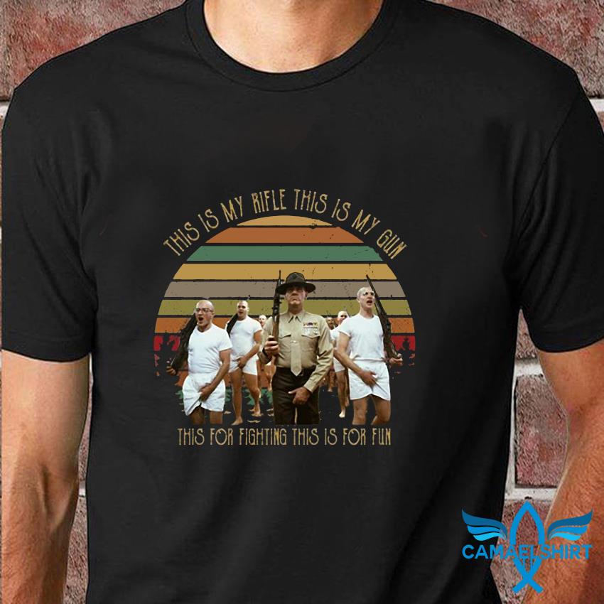 Full Metal Jacket This Is My Rifle This Is My Gun Kid's T-Shirt 