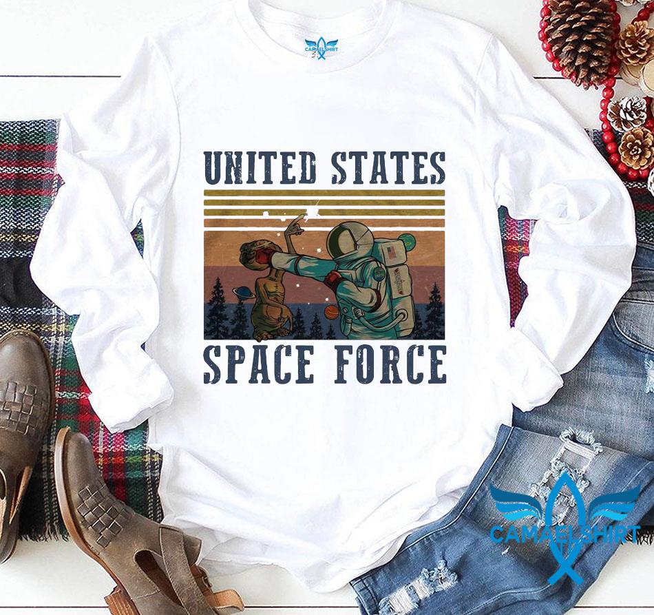United States Space Force T-Shirt Vintage Classic Logo United States Space Force T-Shirt Vintage Classic Logo