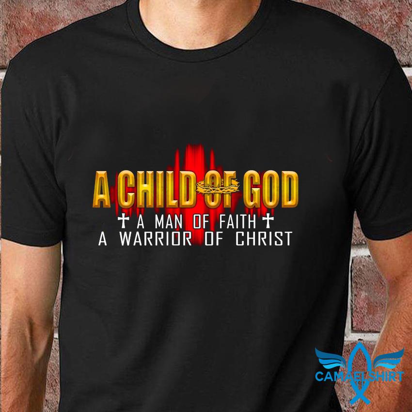 warrior for christ t shirt