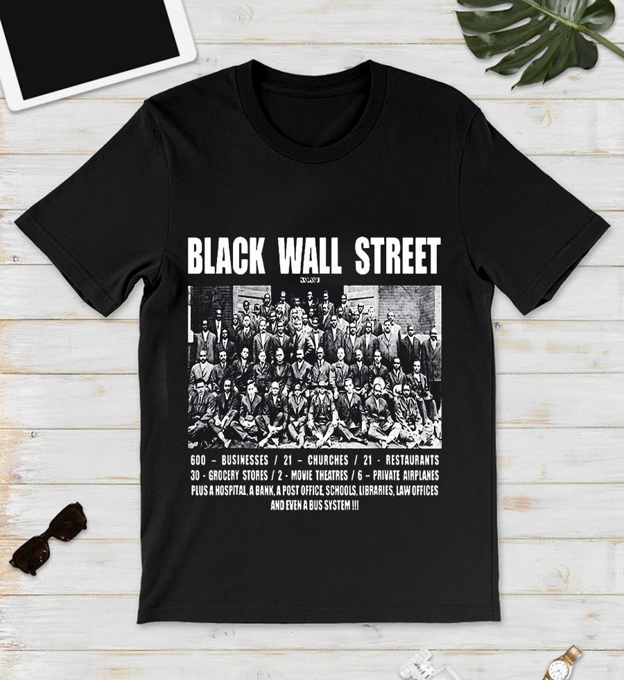 black wall street t shirts and souvenirs address