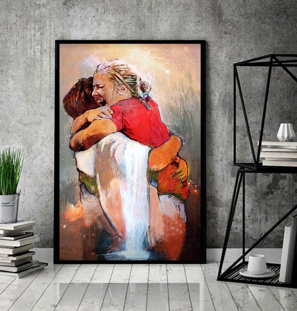 I HELD HIM And Would Not Let Him Go Canvas Wall Pr Details about   First Day In Heaven Redhead 