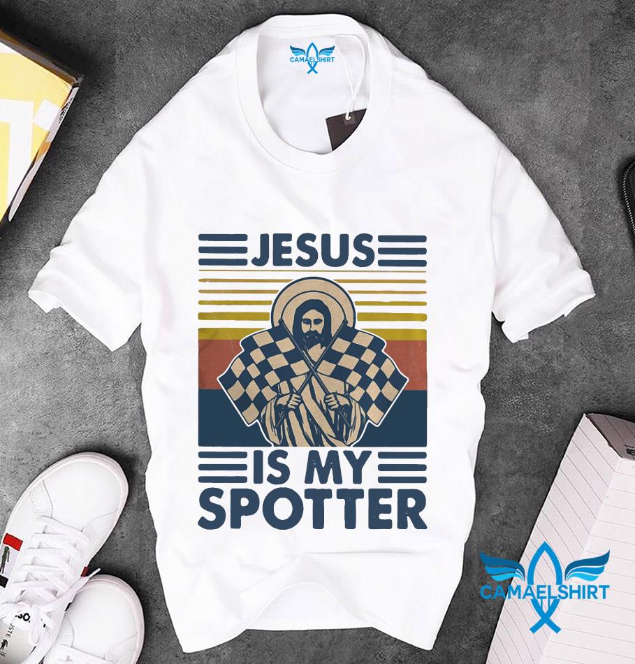 Weight lifting Jesus is my spotter vintage t-shirt