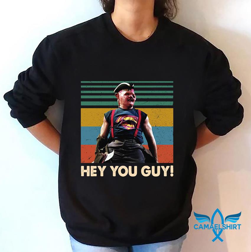 Sloth Goonies Hey You Guy Vintage Vintage T Shirt