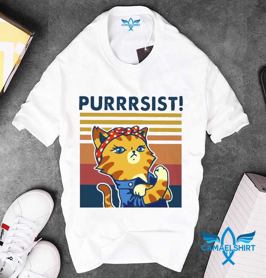 purrsist t shirt