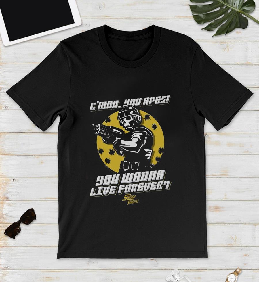 starship troopers t shirts