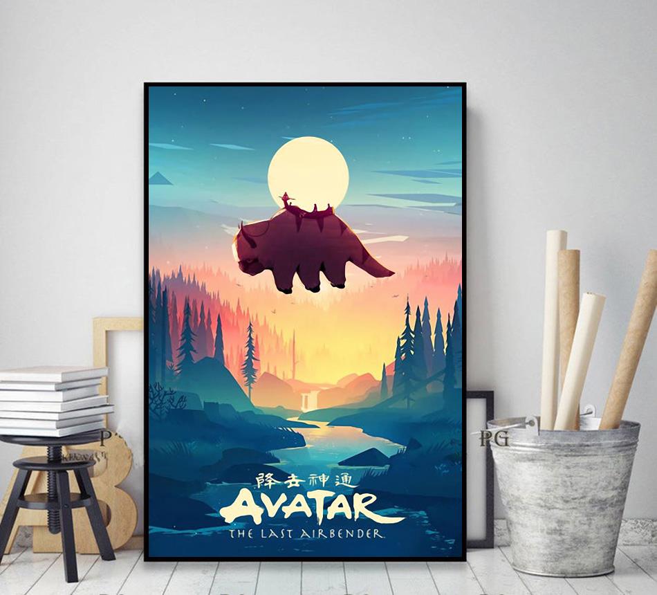 The deals Last Airbender painting