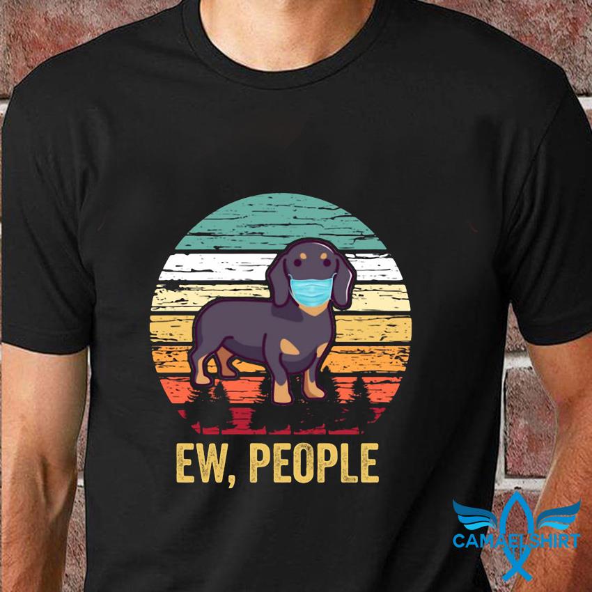 ew people dog shirt