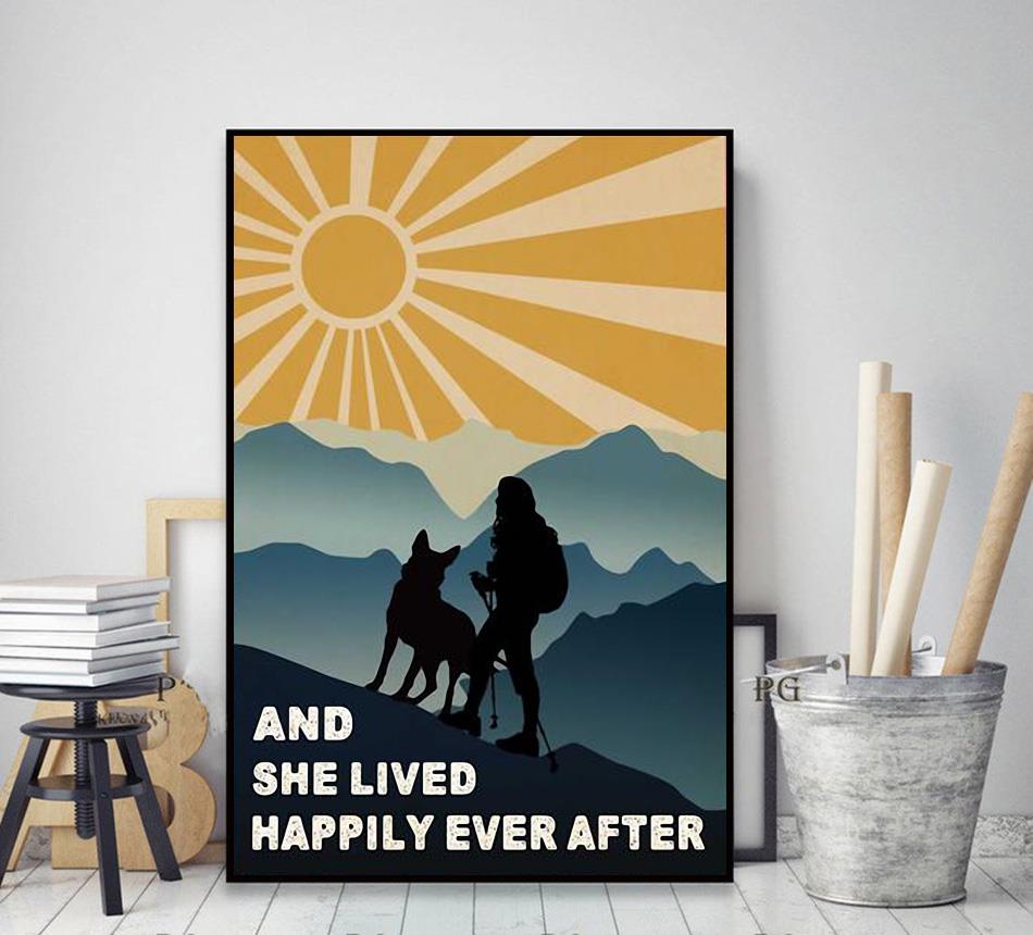 Elephant and she lived happily ever after poster