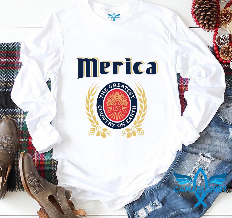 merica miller lite shirt