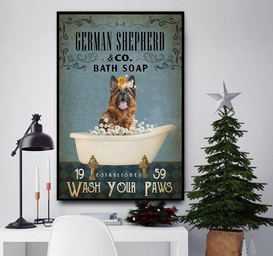 German shepherd outlet soap