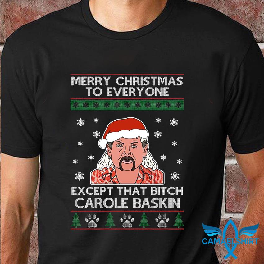 merry christmas to everyone except carole baskin