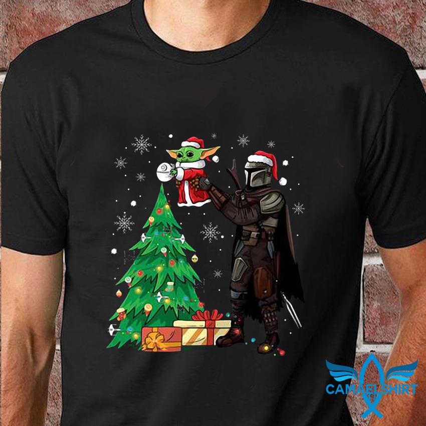 yoda christmas t shirts