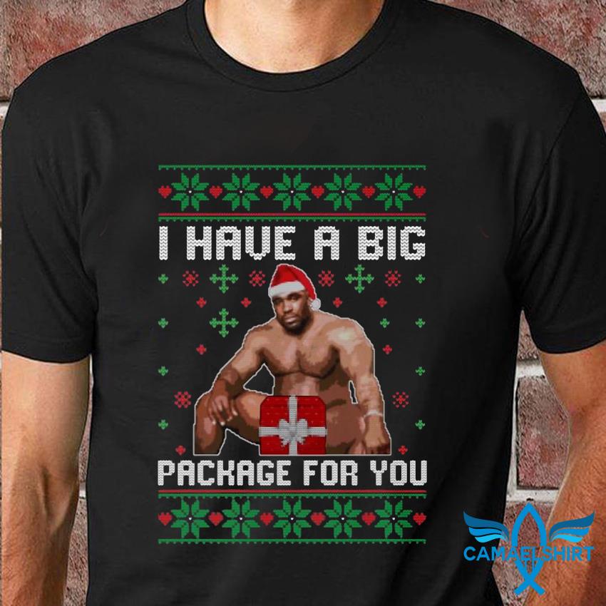 I Have A Big Package For You Barry Wood Christmas T Shirt