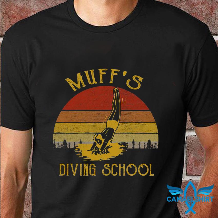 muffs diving school t shirt