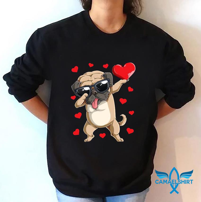 Pug Hearts Sweatshirt Pug Hearts Sweatshirt