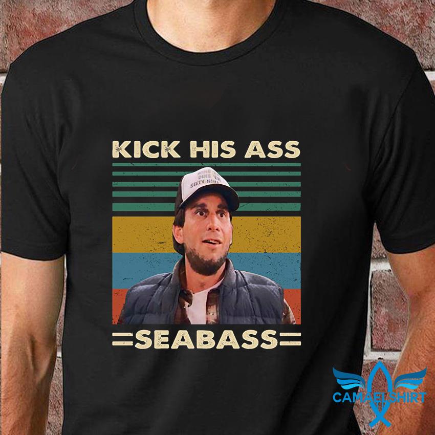 Dumb and Dumber kick his ass seabass vintage t-shirt