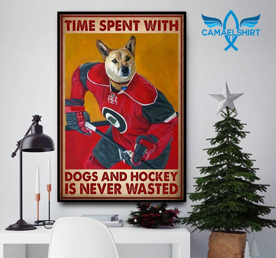 Ice Hockey With Dog - Time Spent With, Hockey And Dogs, Is Never