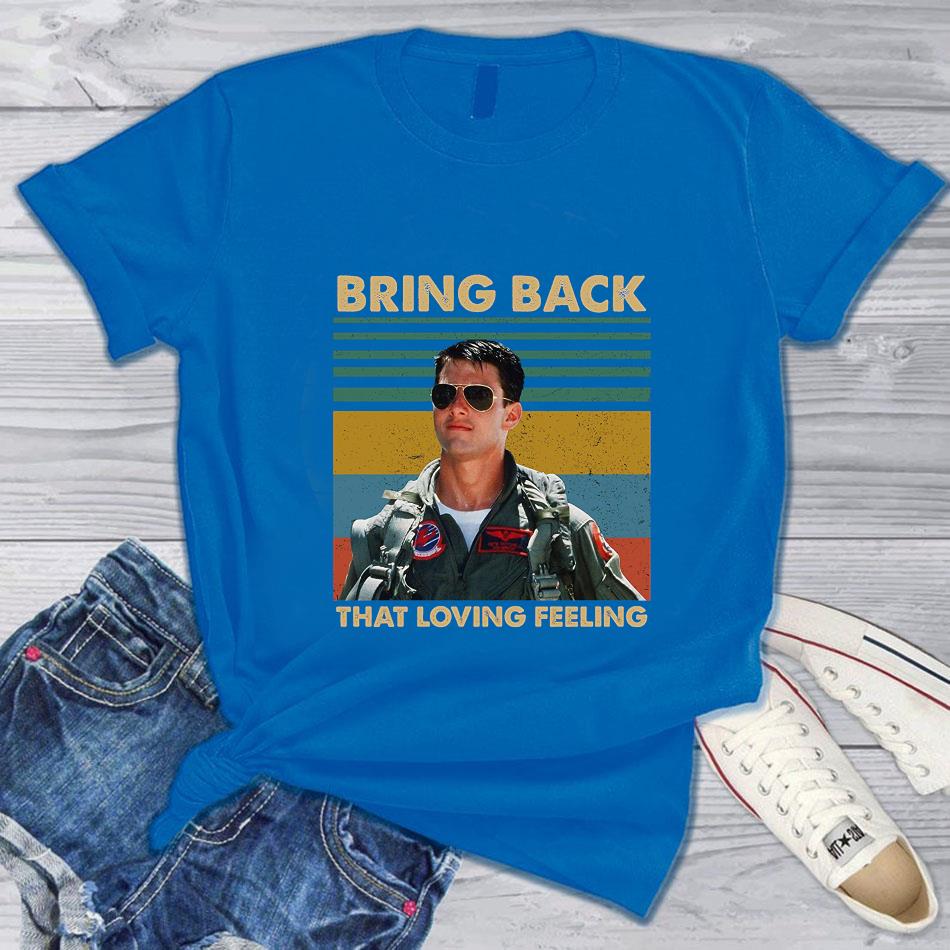 Top Gun bring back that loving feeling vintage t-shirt